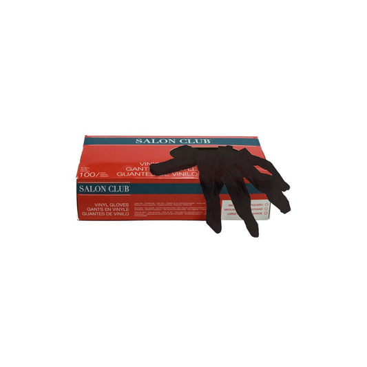 Vinyl Gloves Black